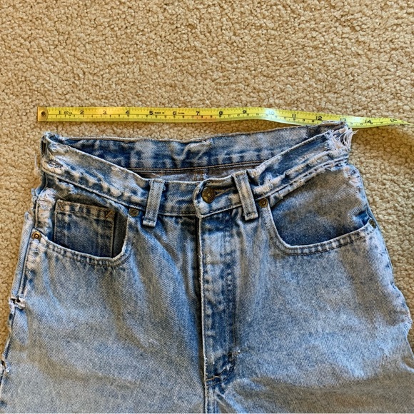 Vintage Distressed Acid-washed Zena Jeans (late 80s / early 90s) - Picture 4 of 9